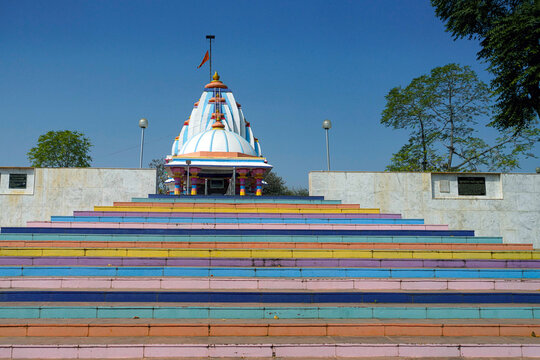 An ancient Shiva temple near Narmada river, Bharuch, Gujarat, India