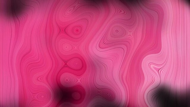 Liquid wave pink abstract background animation