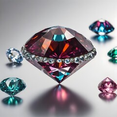 Diamond and Gem Background Very Cool