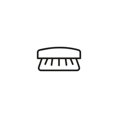 Cleaning Brush icon vector. Linear style sign for mobile concept and web design. Cleaning Brush symbol illustration. Pixel vector graphics - Vector.	

