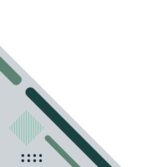 Modern Geometric Corner