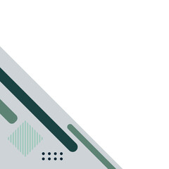 Modern Geometric Corner