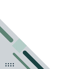 Modern Geometric Corner