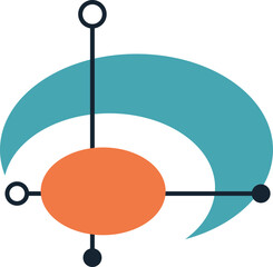 Vintage retro mid century vector art