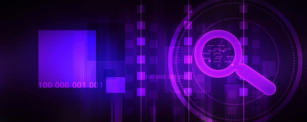 2d illustration lens search button 
