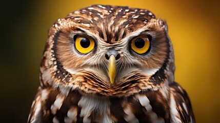 A close-up of a Little Owl