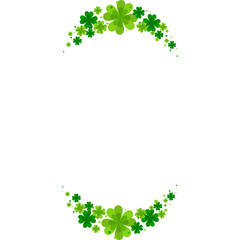 Clover leaf Wreath Frame
