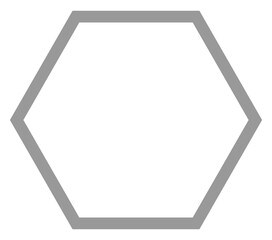  Honeycomb Shape, Beehive or Bee House Form, Hexagonal, can use for Frame, Emblem, Logo Gram, Apps, Pictogram, Decoration, Ornate, Tile, Mosaic, Background, Website or Graphic Design Element. PNG