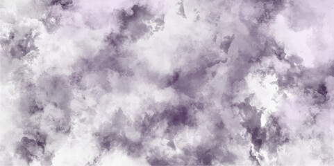 Dark storm sky clouds background. purple aquarelle painted paper textured canvas for design . Dark clouds in the sky before a thunderstorm Ominous and heavy clouds before the hurricane.v