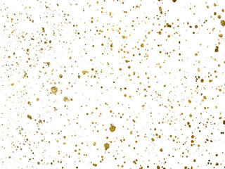 Fototapeta na wymiar Gold spot one white background for Design Templates for Brochures, Flyers, card, Banners. Abstract Modern Background. Vector