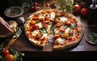 pizza stock photo