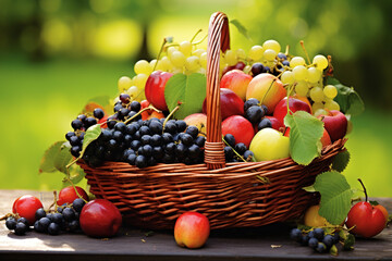 Healthy fruits. Generative Ai