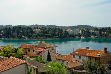 Fototapeta na wymiar Borgo marinaio di Rovigno, Istria. Croazia