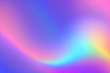 Fototapeta premium Abstract holographic pattern background. Generative AI