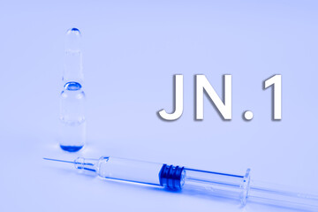 Background of SARS-CoV-2 Variant JN.1,Medical health concept