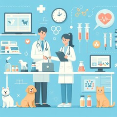veterinary clinic ,dog hospital