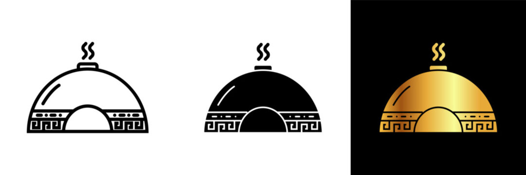 Immerse yourself in the ancient wellness ritual with the Temazcal icon. This symbolic representation of a traditional steam bath embodies the essence of purification and relaxation.