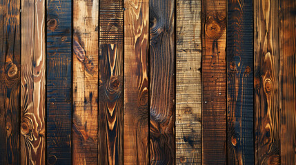 Wooden backdrop made of boards. Background