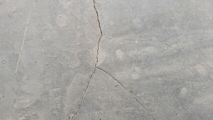 Obraz premium Concrete cracked wall texture