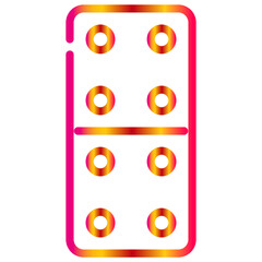 domino gradien icon