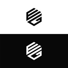 EG logo. E G design. White EG letter. EG, E G letter logo design. Initial letter EG  linked circle uppercase monogram logo. E G letter logo vector design. top logo, Most Recent, Featured, 