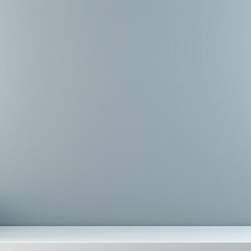 Simple empty gray background for product presentation