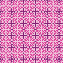 Flat ornamental pattern design abstract texture background