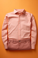 Clothes in the new peach fuzz color trend  Created With Generative AI Technology