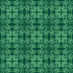 Flat ornamental pattern design abstract texture background