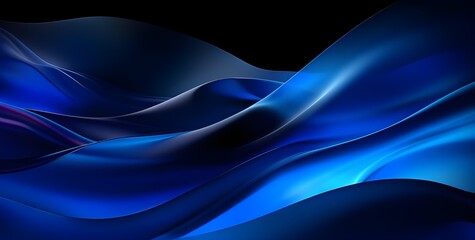 Blue Wave Background