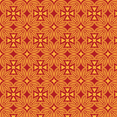 Flat ornamental pattern design abstract texture background