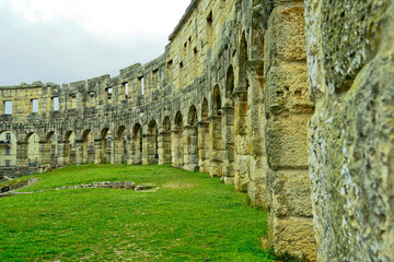 Pola anfiteatro romano. Istria. Croazia
