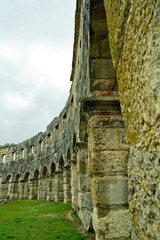 Pola anfiteatro romano. Istria. Croazia