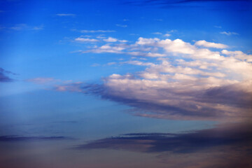 Cloudscape at sunset - 700513304