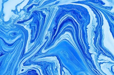 Beautiful marble texture in blue color.