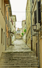 Pola,centro storico della città. Istria. Croazia