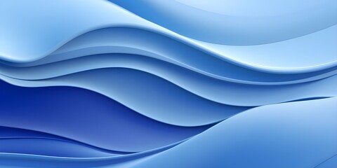 Obraz premium Blue Wave Background