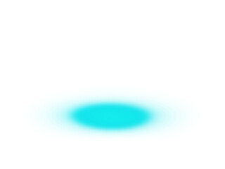 Cyan glow transparency image for gradient background 