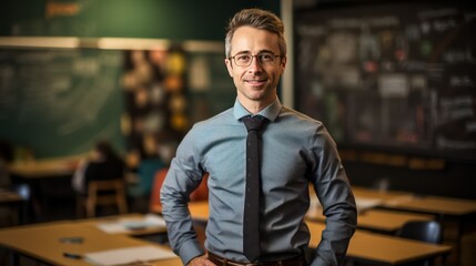 man in office