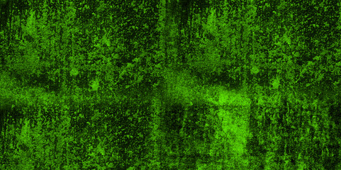 Abstract dark green old concrete wall background .green vintage seamless grunge background texture .concrete overlay aquarelle painted paper texture design .