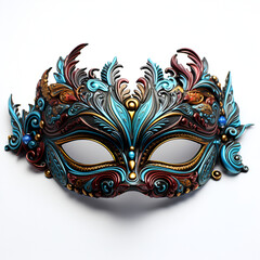 Carnival .  Mask. Party  on a white background