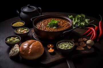 Savoury and Aromatic Pav Bhaji - A Delicious Traditional Indian Food Option