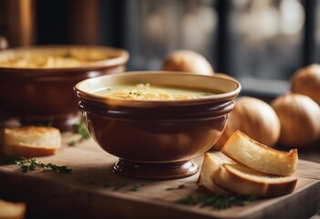 Paris onion soup