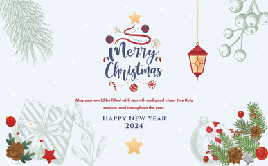 christmas greeting card