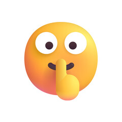 Shushing Face
