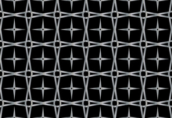 Geometric seamless lace patterns collection for banners, greeting cards or birthday invitations. 