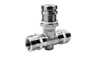 Smart Thermostatic Radiator Valve for Efficient Heating Management on White or PNG Transparent Background