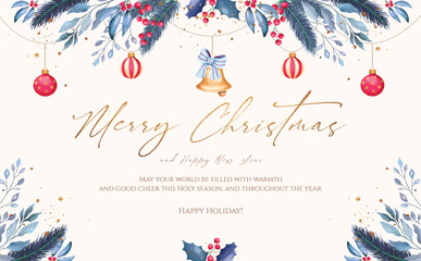Merry Christmast Greeting Card