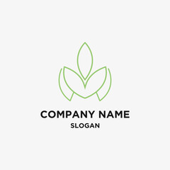 Fototapeta premium Logo company name vector