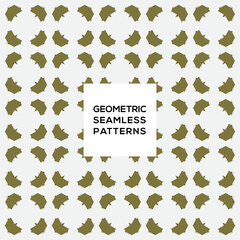 Vector geometric seamless patterns ornament